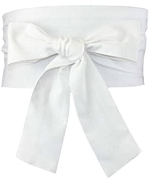 Inzegao Ceinture large pour femme avec nœud à nouer soi-même pour kimono Yukata robe rétro