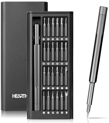 Precision Screwdriver Set,Eyeglass Repair Tool kit,Magnetic Screwdrivers Torx T4 T5 T6 T8 T9 T10,Pentalobe P2 P5,Triwing y000 y00,Phillips for iPhone/Ps4/Xbox/Switch,Laptop,Phone Screen,Ring Doorbell