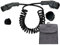 InLine EV 16275S Coiled Charging Cable for Electric Car Type 2 EN 62196 with Storage Bag 11 kW Max / 7.4 kW / 3.7 kW / 3.7 kW / 16 A Three Phase Compatible with i3, iX, ID.3, ID.4 and Models