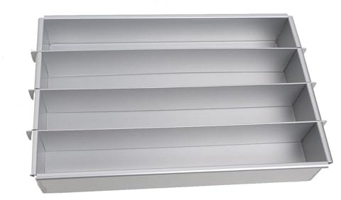 Cake Tin, Battenberg Cake Tin, Adjustable Cake Tin, Movable Rectangular Cake Tray,Cake Tins for Baking for Cake Bread, Cheesecake, Mousse Cake, Wedding Birthday Christmas