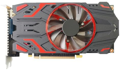 Puleuroy GTX 550Ti 4GB GDDR5 Scheda Grafica per Computer Schede Video per Giochi per Computer PCI-Express 2.0 Scheda Video per Giochi Separata