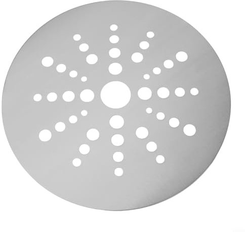 Induction Hob Converter Plate, Induction Adapter Plate, Stainless Steel Induction Hob Heat Diffuser for RING Plate, Disk Heat Diffuser(23cm)