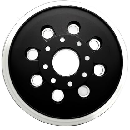Plateau Ponceuse Professionnel 125mm 8 Trous – Adapté pour Bosch GEX 125-1 AE, Compatible avec Bosch PEX 220 A & AE, Accessoire Officiel avec Revêtement Anti-Usure