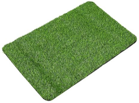 Gogogmee Estera De Césped Artificial para Patio Alfombra De Césped Lavable para Puerta De Entrada Interior Exterior para Entrenamiento De Perros