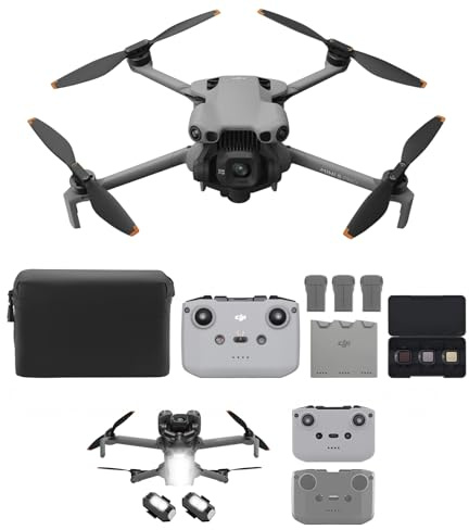 DJI Mini 5 Pro Combo Fly More con DJI RC-N3, drone con fotocamera, CMOS da 1 pollice (Mini 5 Pro RC-N3 Bundle 3)