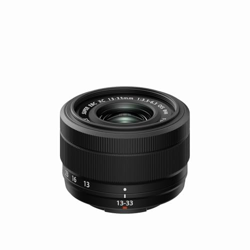 Fujifilm FUJINON XC13-33mmF3.5-6.3 OIS, Obiettivo zoom compatto, Stabilizzatore ottico OIS, Attacco X Mount, Nero