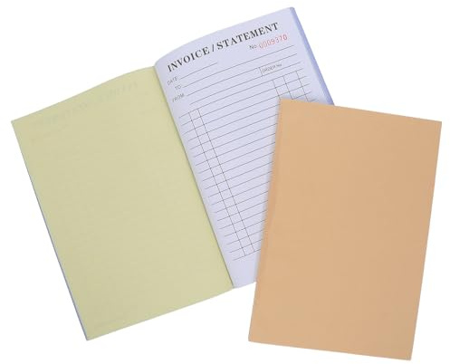 DOITOOL 2pcs English Slip Invoice Book Contractor Forms Per for Car Repair Service