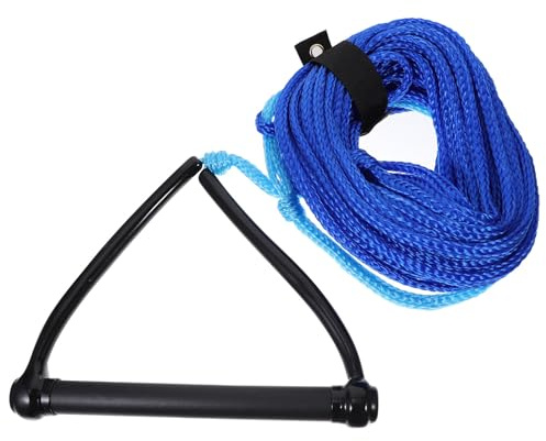 EXQUIMEUBLE Cuerda para Esquí Acuático de Nylon Negro Manilla Resistente y Alta Resistencia Abrasión para Navegación y Kneeboard Color Aleatorio