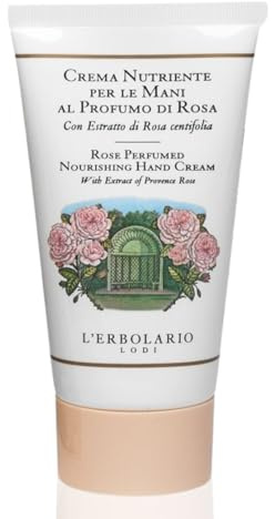 LErbolario Rose Perfumed Nourishing Hand Cream For Unisex 2.5 oz Cream