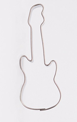 E-Gitarre 6,7 cm Ausstechform Keksausstecher Edelstahl
