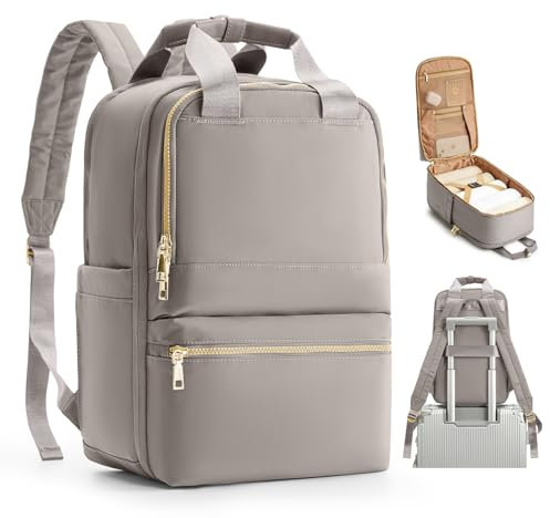 bergsalz Reiserucksack Damen Ryanair Handgepäck 40x20x25 Rucksack Handgepäck Flugzeug Rucksack 40x20x25 Damen Herren Wasserdicht Khaki