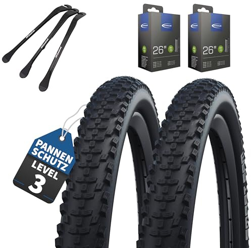 Schwalbe 2X Smart Sam HS624 26 Zoll Drahtreifen 50-559 MTB Trekking Set