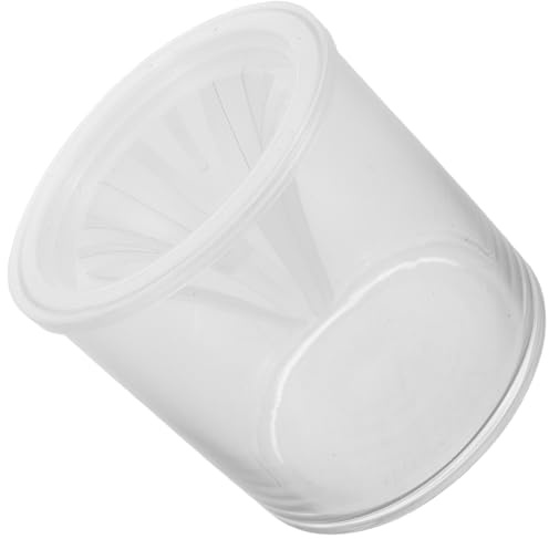 FIXOSHEE Vaso in Vetro Trasparente per Piante Idroponiche con Cestello a Rete Vaso per Propagazione in Acqua con Foro Conico 10X10 CM per Bulbi di Giacinto e Coltivazione in Casa