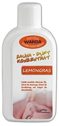 Warda Saunaaufguss Lemongras 1 l Flasche - Ein Liter Konzentrat