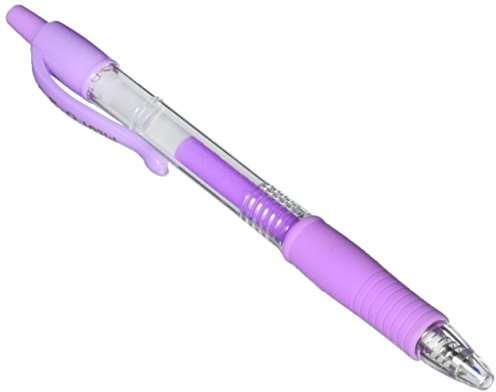 Pilot G207 Retractable Gel Rollerball 0.7 mm Tip (Single Pen) - Pastel Violet