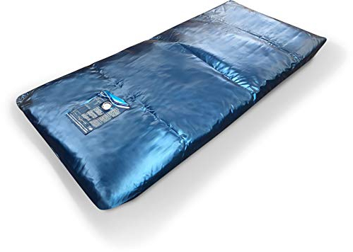 Aqua Sense Wasserbettmatratze 100x220 cm – Softside Dual Wasserkern mit Mesamoll2® (0% Beruhigung) – Für 200x220 cm Wasserbett – Inkl. 2X Conditioner (100 ml)