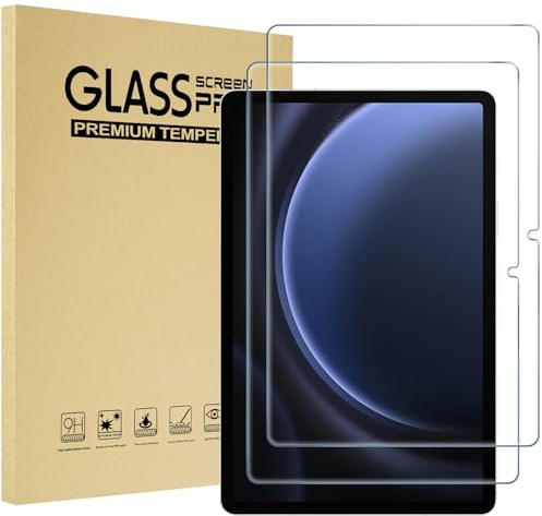 ProCase 2 Stück Displayschutzfolie für 12,4 Zoll Galaxy Tab S10+/Tab S9+/Tab S9 FE+/Tab S8+/Tab S7+/S7 FE, Screen Protector für Galaxy Tablet SM-X820/X610/X810/X800/T730/T970