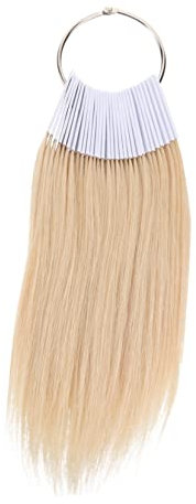 WOFASHPURET Human Hair Color Sample Pack 30pcs Hair Dye Testing Bundles 9 Tone for Salon Barber Training Accessories