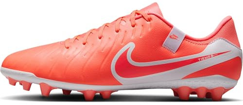 Nike Time Legend 10 Academy fotbollsskor låg topp för konstgräs, fotbollsskor herr, varm lava/vit, 44 EU, Varm lava, 44 EU