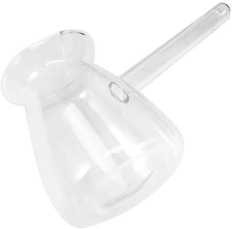 VICASKY Glas Milchkrug Mit Seitengriff 350Ml Transparent Hochborosilikat Für Kaffee Tee Und Heiße Milch Stilvoll Praktisch