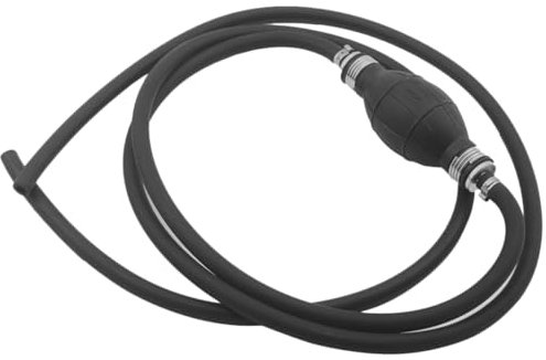EXAOMBLE Manual Fuel Transfer Pump Gasoline Siphon Hose Hand Pump 10mm Inner Diameter 390g Weight for Car Oil and Water Transfer