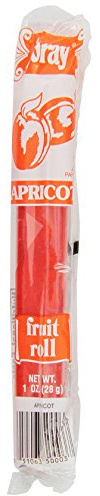 Joray Fruit Roll, Apricot, .75-Ounce Units (Pack of 48)
