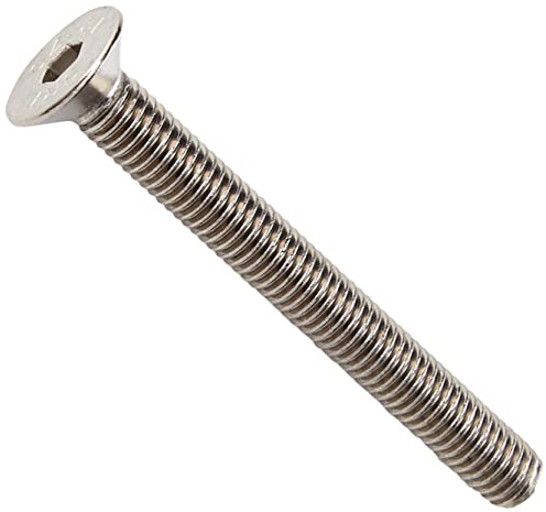AHCA2 Stainless Steel Socket Countersunk Screw Allen Key Bolts M8 8mm x 70mm (Pack of 10)