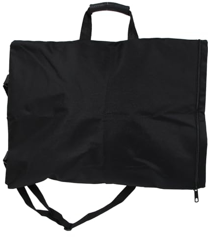 JECOMPRIS Aufbewahrungstasche Für Zeichen- Und Malbrett Kunst-Portfolio-Einkaufstasche Wasserdichtes Zeichenbrett-Leinenetui Schwarz (A3)