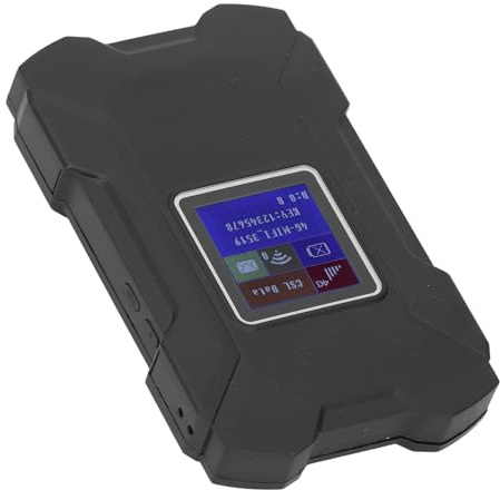 Reserouter, Stöd 32 Användare Resor Pocket Hotspot med 1,44 Tum Färg Skärm 4g Wifi Hotspot Wifi Router Hotspot Enhet för Americas Europe (Svart)