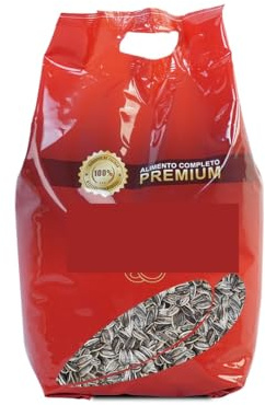 Pipa de Girasol Grandes y Gruesas para Loros y Cotorras – Semillas Naturales de Calibre 22/64 – Bolsa 2 kg – Alimento Premium PCMóviles