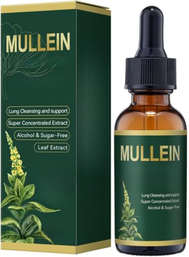 Mullein, stödjer lungrengöring, absorberas snabbt, lämplig för män och kvinnor
