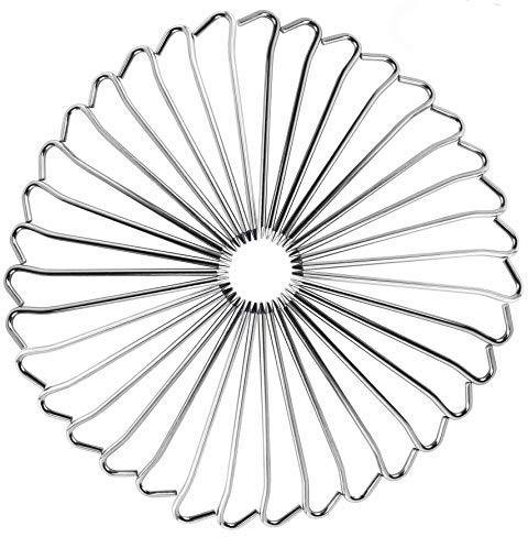 OK5STAR 100 Stück 22,9 cm verzinkte Zeltheringe aus Metall, Stahlheringe, Planenhaken, Erdspieße, Gartenpfähle, Zeltheringe