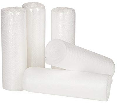 Lot de 3 films à bulles + 2 mousses de protection