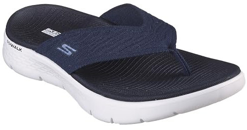 Skechers Damen Flip Flop Flipflop, Marineblau, 38 EU