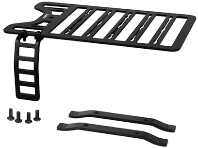 KYX Racing CNC Machined Aluminum Roof Rack Upgrades Parts Accessories for 1/18 RC Crawler Car Traxxas TRX4M Bronco