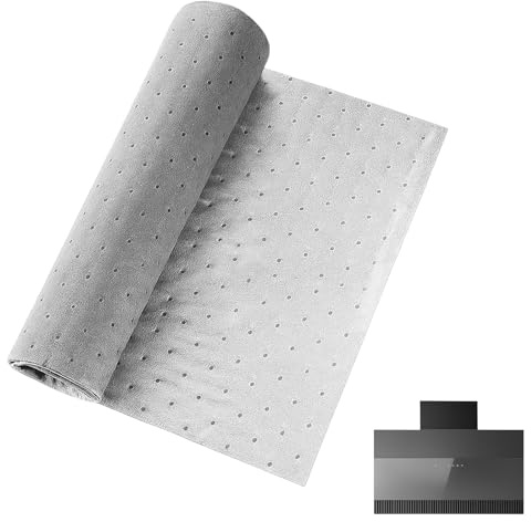 2 Pack Cooker Hood Filter Paper, 90x45cm Universal Cut-to-Size Anti-Grease Sheets for Kitchen Extractor Fan Maintenance