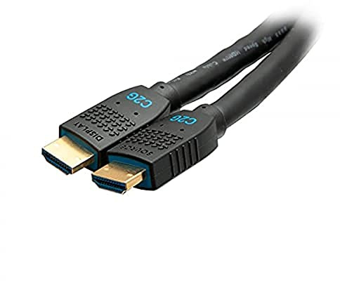 C2G 25 ft (7,6 m) Performance Series Ultra Flexible Active High Speed HDMI-Kabel – 4K 60 Hz für Unterputzmontage, CMG (FT4) zertifiziert