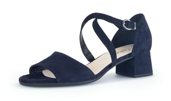 Gabor Damen Riemchensandalen, Frauen Sandalen,Best Fitting,Sandaletten,Sommersandalen,Sommerschuhe,Freizeitschuhe,Atlantik,38 EU / 5 UK