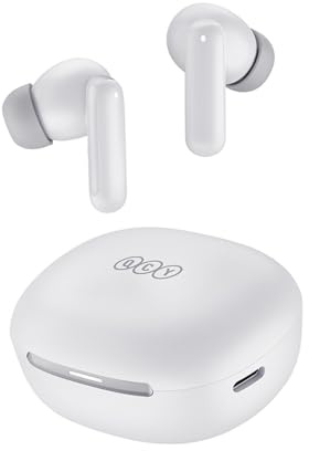 QCY Melobuds N30 Adaptive ANC Auriculares Bluetooth 4 Micro Doble Dispositivo Soporte IPX4 Blanco