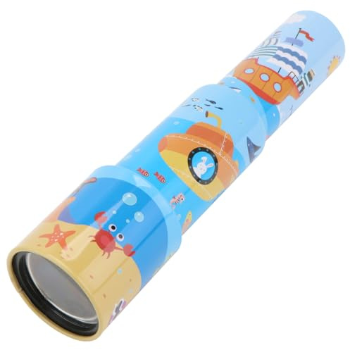 Alipis Kids Telescope Toy Outdoor Handheld Monocular for Children Educational Science Plaything for Exploration Learning While Playing Lightweight Portable 1 X Telescope Toy
