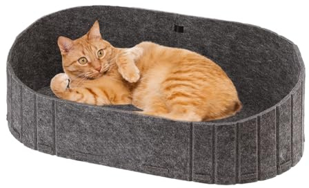 per cuccioli | Grotta per gatti – Morbido posto per dormire resistente ai – per l'inverno