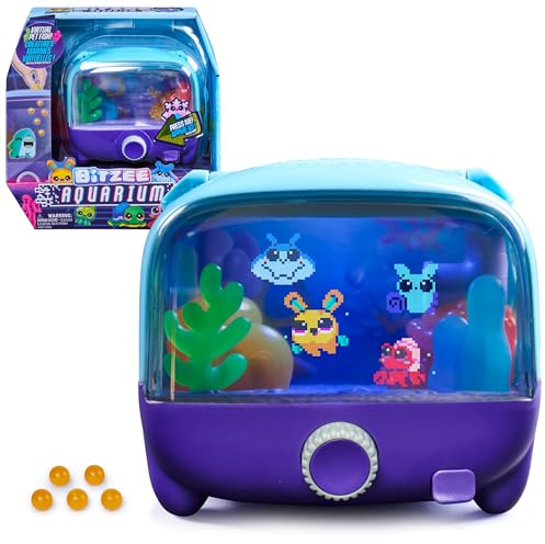 Bitzee Aquarium Interactive Fish Tank Toy & Digital Pet, Ages 5+