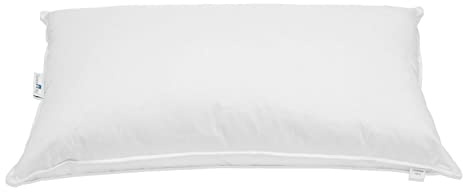 Daunen Step Cuscino in piuma Silver | 50x80 cm - standard Italia | Light - Per chi dorme sulla pancia