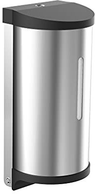 emco System 2 Desinfektionsspender zur Stand- oder Wandmontage, sensorgesteuerter Desinfektionsmittelspender ideal für Flüssigseife und Desinfektionsgel, langlebige Desinfektionssäule