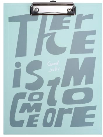 Acooruiteng Klemmbrett A4 Stark Klemmbretter A4 Dauerhaft Klemmbrettmappe A4 Hochformat Clipboard A4 Schreibbrett Klemmbrett A4 A4 Klemmbrett für Büro Küche Werkstatt Industrie Blau