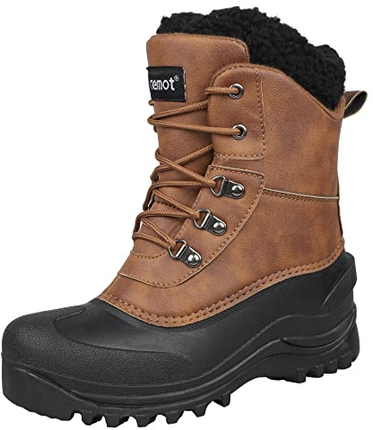 riemot unisex - vuxen Schneestiefel Damen Herren GefüttertSnökängor