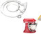 Spritzschutz Ersatz für Kitchen Aid 4.5-5 QT Stand Mixer, Klarer Spritzschutz für Küchen Zubehör, Spritzschutz Schüssel Perfekt für Kitchen Aid Edelstahlschüssel nur
