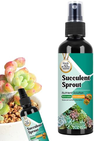 Cibo Per Cactus,Fertilizzante Per Cactus Piante Da Appartamento In Vaso - 100ml Promotore di Germogli Spray a Rilascio Lento per la Crescita e la Propagazione per Piante in Vaso da Interno ed Esterno