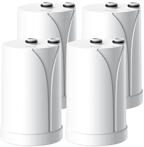 Filterpatron för Brita On Tap HF/V/V-MF vattenkran 600L, vattenfilter för BRITA On Tap V filterpatron (4 st)