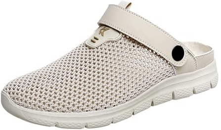 HEONSATI Ciabatte Estive Ortopediche Donna Ciabatte Ortopediche Scarpe Con Plantare Estraibile Antiscivolo Leggere Pantofole Casual Morbide Zoccoli E Sabot Chiuse Scarpe Da Passeggio Con Rete